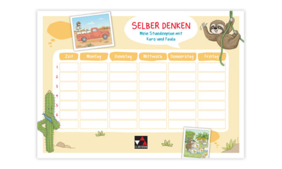 Download Stundenplan „Selber denken“ | © C.C.Buchner Verlag