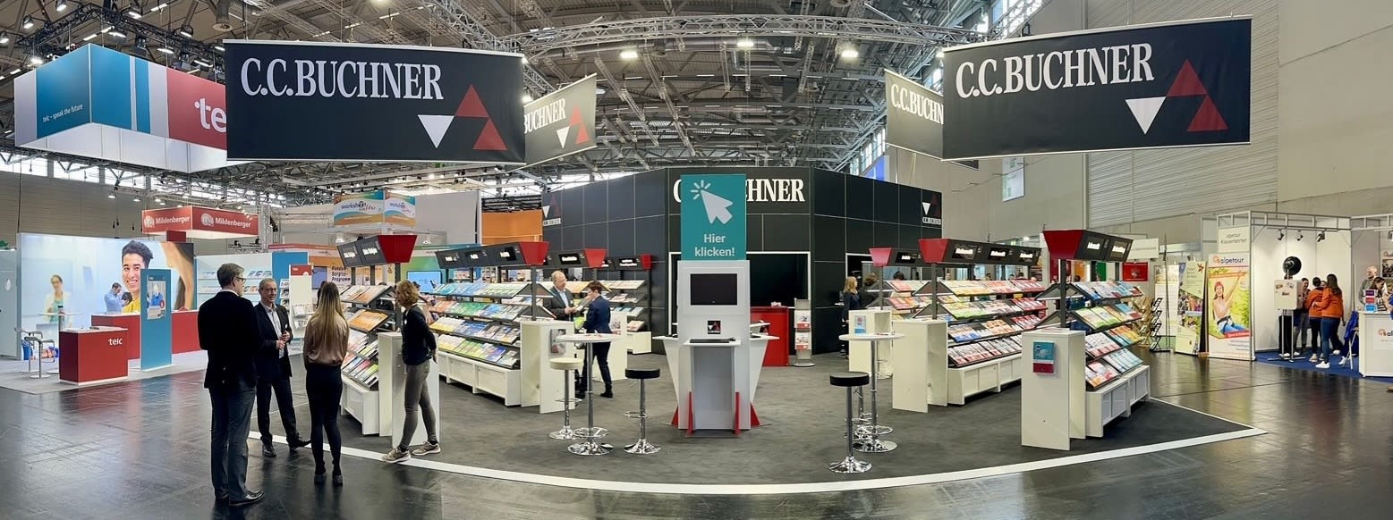 Messestand C.C.Buchner auf der didacta