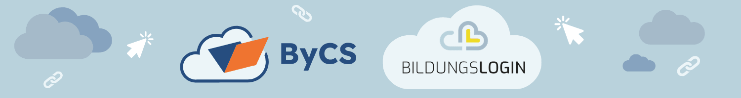 ByCS und BILDUNGSLOGIN | © canva.com/cgdeaw's Images, IFH, Icons8