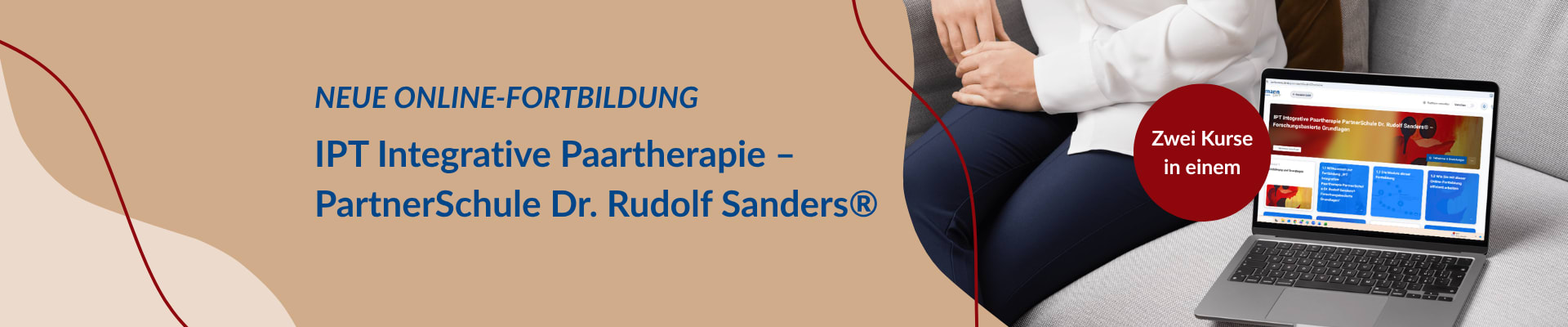 Online-Fortbildung „IPT Integrative Paartherapie PartnerSchule Dr. Rudolf Sanders® – Forschungsbasierte Grundlagen“