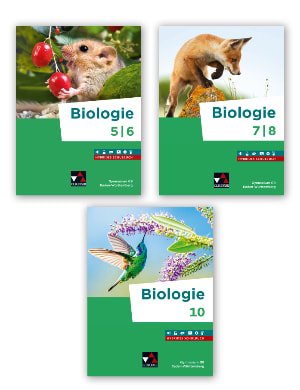 Biologie 5/6, 7/8 und 10 – Unsere neue Reihe für einen modernen Biologieunterricht im G9