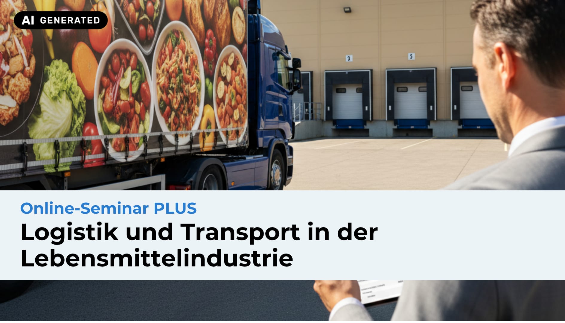 Online-Seminar Logistik und Transport in der Lebensmittelindustrie
