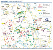 Radkarte, Fahrradkarte, Spiralo, ADFC, Münsterland, Ochtrup, Steinfurt, Ahaus, Vreden, Gescher, Borken, Raesfeld, Dülmen, Coesfeld, Billerbeck, Havixbeck, Nottuln, Münster, Telgte, Warendorf, Ascheberg, Lüdinghausen