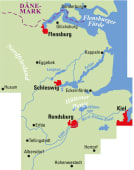 Radkarte, Fahrradkarte, Regionalkarte, ADFC, Schleswig, Flensburg, Kappeln, Schlei, Eckernförde, Rendsburg, Kiel, Hohenwestedt, Flensburger Förde, Eider, Wittensee, Nord-Ostsee-Kanal