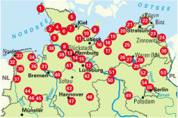 Tourenbuch, E-Bike, Fahrradtouren, Radtouren, Norddeutschland