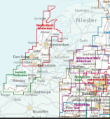 Radkarte, Fahrradkarte, Regionalkarte, ADFC, Holland, Amsterdam, Texel, Den Helder, Alkmaar, Hoorn, Harlem, Leiden, Den Haag, Delft, Gouda, Rotterdam, Hoek van Holland