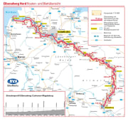 Radkarte, Fahrradkarte, Spiralo, ADFC, Elbe, Cuxhaven, Magdeburg