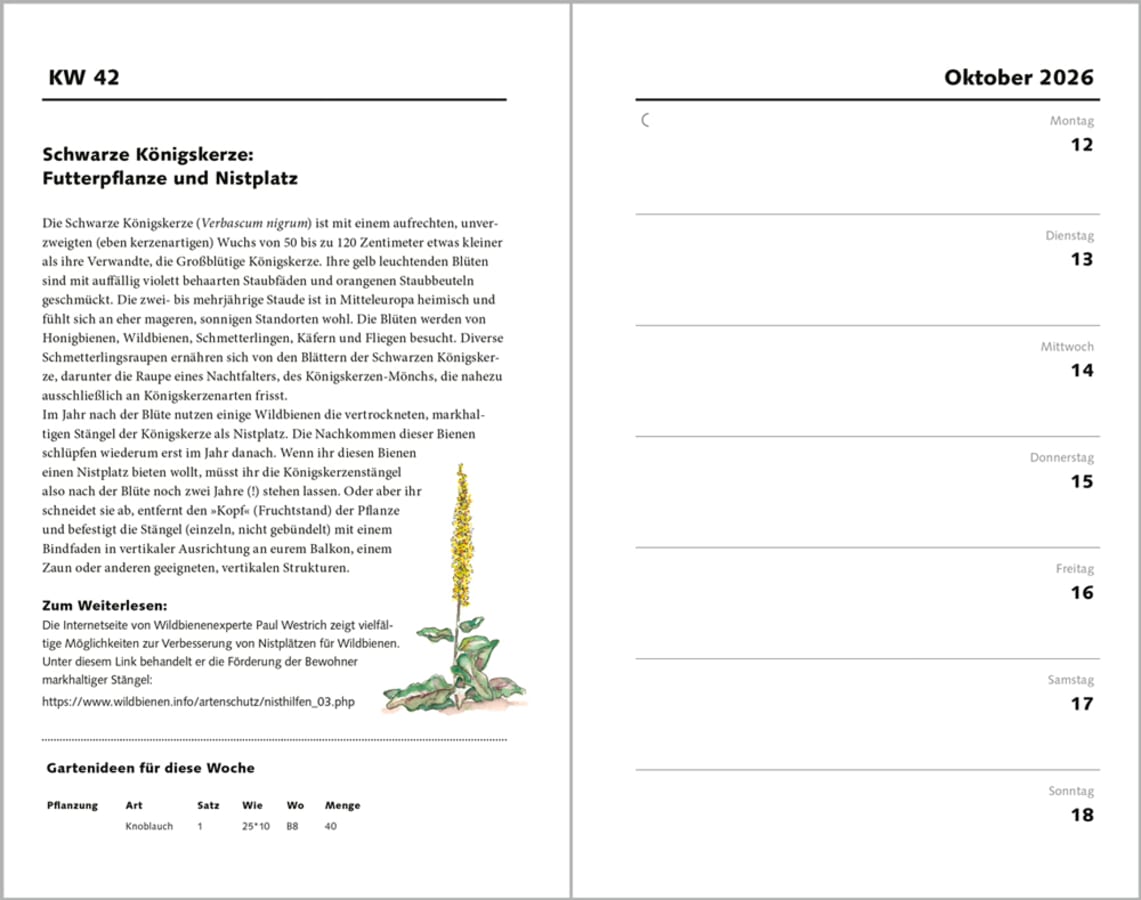 taschenGARTEN 2026 | oekom verlag
