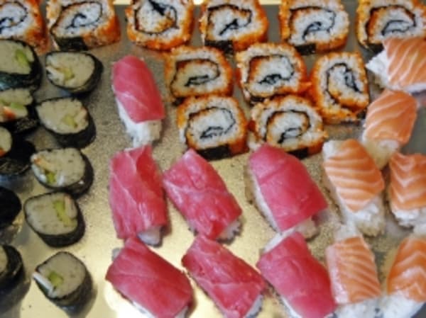 Thunfisch umgerötet
