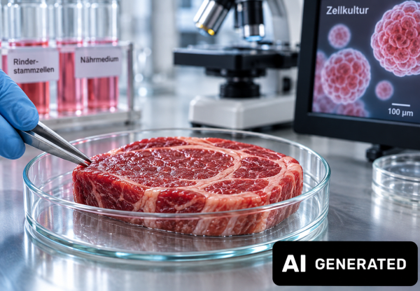 Kultiviertes Steak aus Rinderstammzellen?