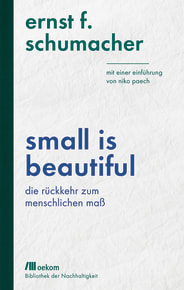Cover für Small is beautiful