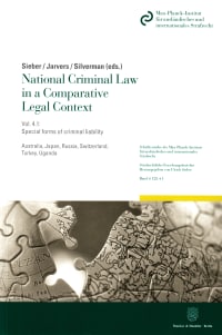 Cover National Criminal Law in a Comparative Legal Context