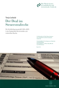 Cover Der Deal im Steuerstrafrecht