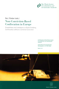 Cover Non-Conviction-Based Confiscation in Europe