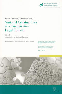 Cover National Criminal Law in a Comparative Legal Context