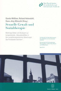 Cover Sexuelle Gewalt und Sozialtherapie