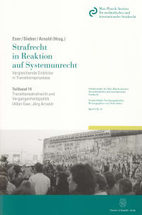 Cover Transitionsstrafrecht und Vergangenheitspolitik