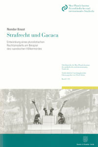 Cover Strafrecht und Gacaca