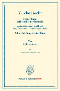 Cover Kirchenrecht