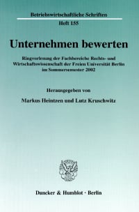 Cover Unternehmen bewerten