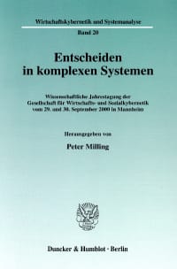 Cover Entscheiden in komplexen Systemen