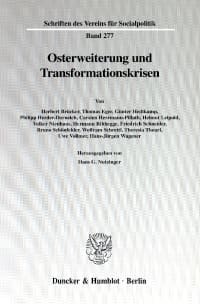 Cover Osterweiterung und Transformationskrisen