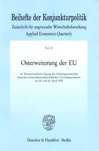 Cover Osterweiterung der EU