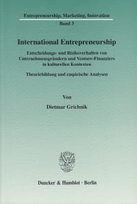 Cover International Entrepreneurship