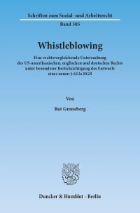 Cover Whistleblowing