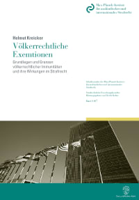 Cover Völkerrechtliche Exemtionen