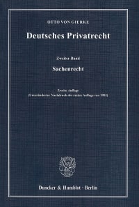 Cover Deutsches Privatrecht