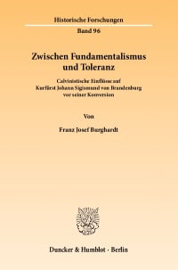 Cover Zwischen Fundamentalismus und Toleranz