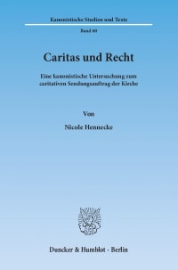 Cover Caritas und Recht