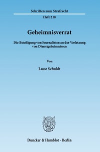 Cover Geheimnisverrat