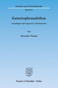 Cover Katastrophenanleihen