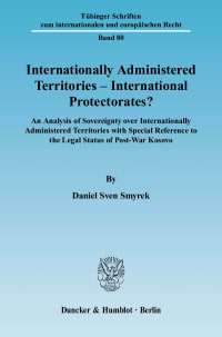 Cover Internationally Administered Territories – International Protectorates?