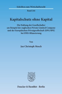 Cover Kapitalschutz ohne Kapital