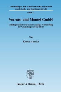 Cover Vorrats- und Mantel-GmbH