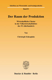 Cover Der Raum der Produktion