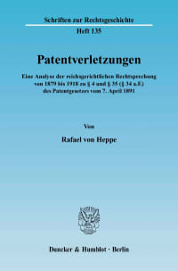 Cover Patentverletzungen