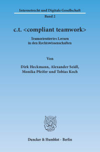 Cover c.t. <compliant teamwork>