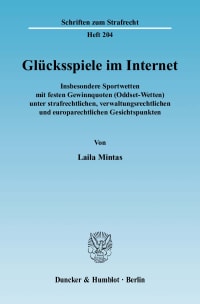 Cover Glücksspiele im Internet