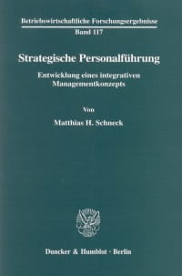 Cover Strategische Personalführung