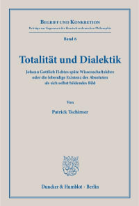 Cover Totalität und Dialektik