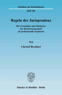 Cover Regeln der Jurisprudenz