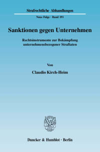 Cover Sanktionen gegen Unternehmen