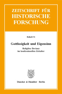 Cover Gottlosigkeit und Eigensinn