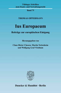 Cover Ius Europaeum