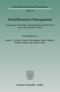 Cover Modellbasiertes Management