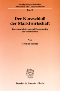 Cover Der Kurzschluß der Marktwirtschaft